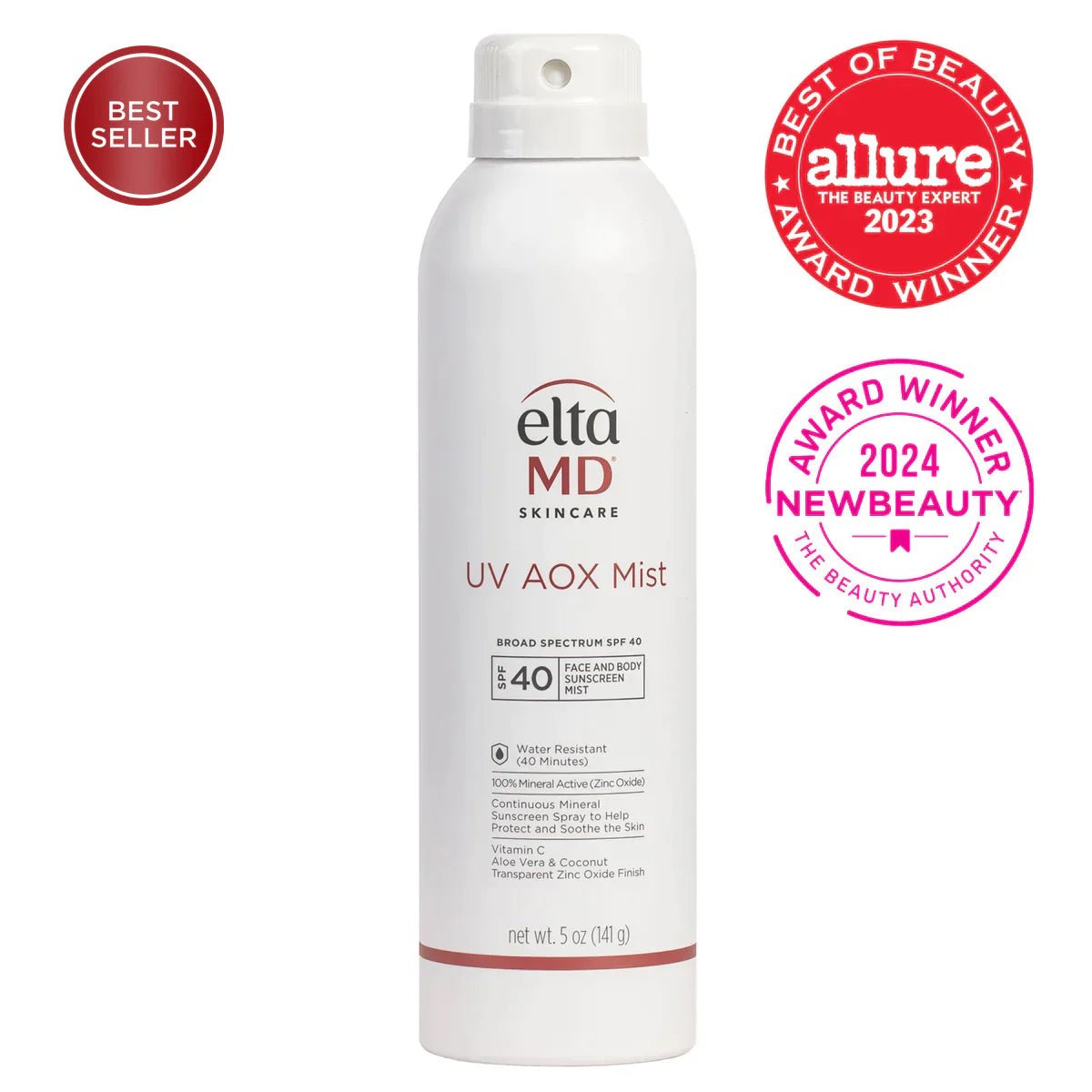 Elta MD UV AOX Mist Broad-Spectrum SPF 40 - Myers Dermatology & Clinical Spa